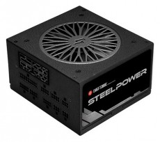 Chieftec CHIEFTRONIC Steel Power 650W 80+ Bronze ventillátorral dobozos tápegység Iroda és számítástechnika - Számítógép tartozék - Tápegység - 478159