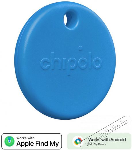 Chipolo POP Bluetooth lokátor, kék Mobil / Kommunikáció / Smart - Okos eszköz - Egyéb okos eszköz - 528913