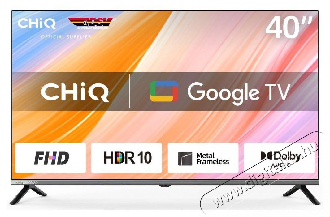 CHiQ L40M9V Telev&iacute;zi&oacute;k - LED telev&iacute;zi&oacute; - 1080p Full HD felbont&aacute;s&uacute; - 511856