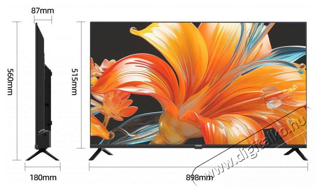 CHiQ L40QG7L Telev&iacute;zi&oacute;k - LED telev&iacute;zi&oacute; - 1080p Full HD felbont&aacute;s&uacute; - 511860