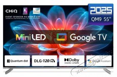 CHiQ M55QN9G Televíziók - LED televízió - UHD 4K felbontású - 511864