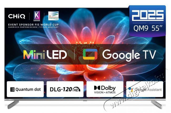 CHiQ M55QN9G Televíziók - LED televízió - UHD 4K felbontású - 511864