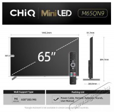 CHiQ M65QN9G Televíziók - LED televízió - UHD 4K felbontású - 511863