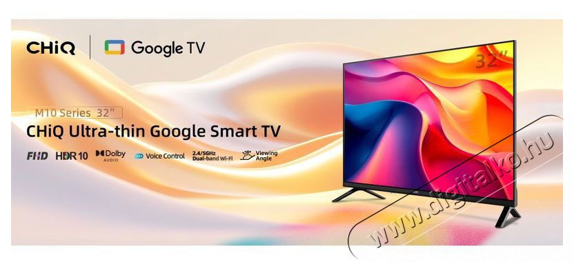 CHiQ L32FM10V Telev&iacute;zi&oacute;k - LED telev&iacute;zi&oacute; - 1080p Full HD felbont&aacute;s&uacute; - 518627