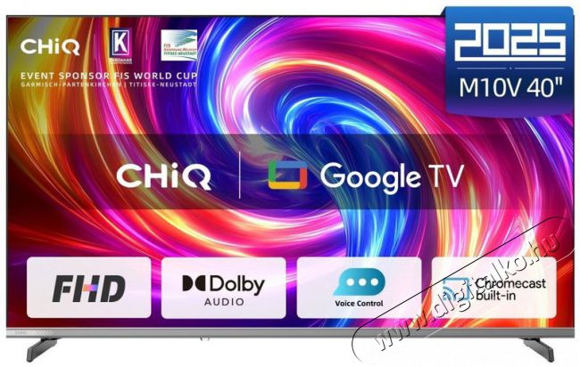 CHiQ L40M10V Televíziók - LED televízió - 1080p Full HD felbontású - 518626