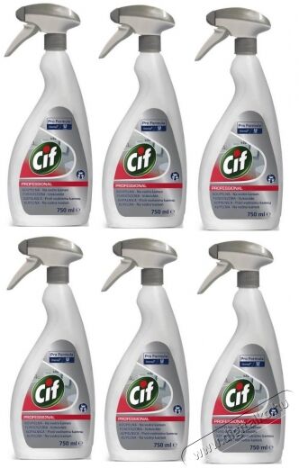 Cif Pro 2in1 szanitertisztítószer vízkőoldó hatással (6x750ml) Háztartás / Otthon / Kültér - Tisztító / mosó - Tisztítószer - 360873