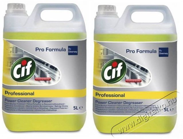 Cif Pro extra erős zsíroldószer koncentrátum (2x5l) Háztartás / Otthon / Kültér - Tisztító / mosó - Tisztítószer - 360881