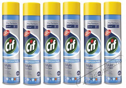 Cif Pro Multi Surface általános felülettisztító szer (6x400ml) Háztartás / Otthon / Kültér - Tisztító / mosó - Tisztítószer - 360885