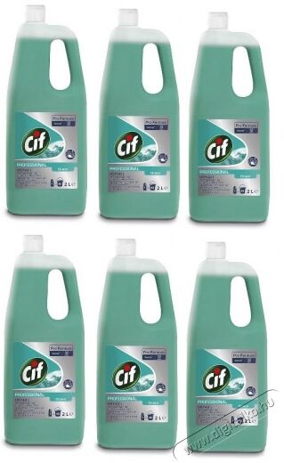 Cif Pro Oxygel Ocean általános tisztítószer (6x2L) Háztartás / Otthon / Kültér - Tisztító / mosó - Tisztítószer - 360886