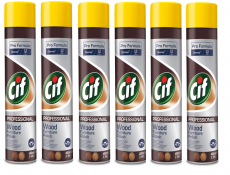Cif Pro Wood Furniture Polish bútortisztító és ápolószer (6x400ml) Háztartás / Otthon / Kültér - Tisztító / mosó - Tisztítószer - 360890