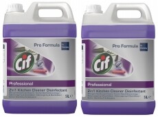 Cif Pro 2in1 tisztító,- fertőtlenítőszer koncentrátum (2x5L) Háztartás / Otthon / Kültér - Tisztító / mosó - Tisztítószer - 360892