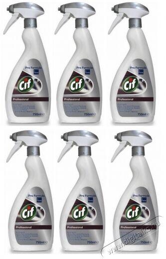 Cif Pro bútortisztító- és ápolószer (6X750ml) Háztartás / Otthon / Kültér - Tisztító / mosó - Tisztítószer - 360877