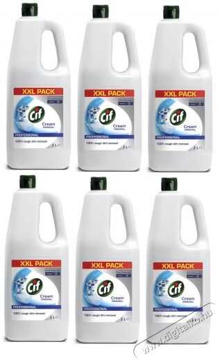 Cif Pro Cream folyékony súrolószer (6x2l) Háztartás / Otthon / Kültér - Tisztító / mosó - Tisztítószer - 360878