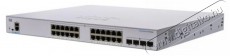 Cisco CBS250-24P-4G 24x GbE PoE+ LAN 4x SFP port L3 menedzselhető PoE+ switch Iroda és számítástechnika - Hálózat - Switch - 395540