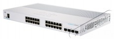 Cisco CBS350-24T-4G 24x GbE LAN 4x SFP port L3 menedzselhető switch Iroda és számítástechnika - Hálózat - Switch - 395539