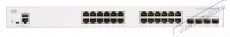 Cisco CBS350-24T-4G 24x GbE LAN 4x SFP port L3 menedzselhető switch Iroda és számítástechnika - Hálózat - Switch - 395539