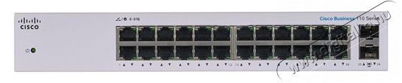Cisco CBS110-24T 24x GbE LAN 2x combo GbE RJ45/SFP port nem menedzselhető switch Iroda és számítástechnika - Hálózat - Switch - 387902