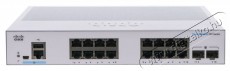 Cisco CBS250-16T-2G 16x GbE LAN 2x SFP port L3 menedzselhető switch Iroda és számítástechnika - Hálózat - Switch - 387193