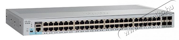 Cisco Catalyst WS-C2960L-48TS-LL 48x GbE LAN port + 4x SFP LAN Lite switch Iroda &eacute;s sz&aacute;m&iacute;t&aacute;stechnika - H&aacute;l&oacute;zat - Switch - 443403