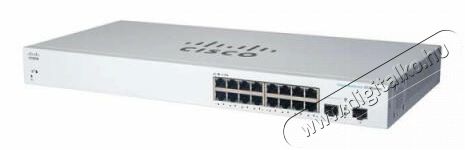 Cisco CBS220-16P-2G 16x GbE PoE+ LAN 2x SFP port L2 smart menedzselhető PoE+ switch Iroda &eacute;s sz&aacute;m&iacute;t&aacute;stechnika - H&aacute;l&oacute;zat - Switch - 444321