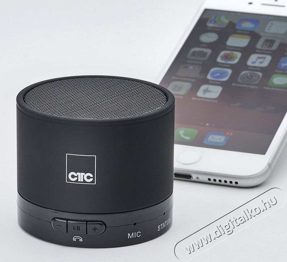 Clatronic BSS 7006 fekete bluetooth hangsz&oacute;r&oacute; Audio-Video / Hifi / Multim&eacute;dia - Hordozhat&oacute;, vezet&eacute;k n&eacute;lk&uuml;li / bluetooth hangsug&aacute;rz&oacute; - Hordozhat&oacute;, vezet&eacute;k n&eacute;lk&uuml;li / bluetooth hangsug&aacute;rz&oacute; - 347122