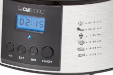 Clatronic DG3547 ételpároló Konyhai termékek - Konyhai kisgép (sütés / főzés / hűtés / ételkészítés) - Pároló - 322198
