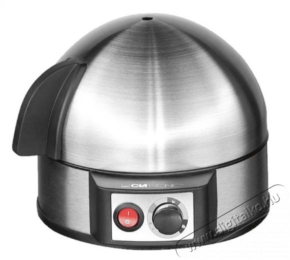 Clatronic EK 3321 Tojásfőző - inox Konyhai termékek - Konyhai kisgép (sütés / főzés / hűtés / ételkészítés) - Tojás főző / sütő - 360532