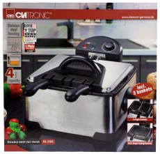 Clatronic FR 3195 olajsütő Konyhai termékek - Konyhai kisgép (sütés / főzés / hűtés / ételkészítés) - Olajsütő - 347881