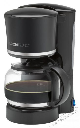 Clatronic KA 3555 kávéfőző - fekete Konyhai termékek - Kávéfőző / kávéörlő / kiegészítő - Filteres kávéfőző - 322239