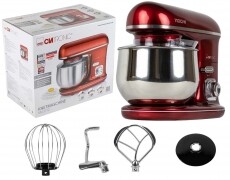 Clatronic KM 3712 Konyhai robotgép - piros Konyhai termékek - Konyhai kisgép (előkészítés / feldolgozás) - Konyhai robotgép - 360123