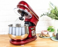 Clatronic KM 3712 Konyhai robotgép - piros Konyhai termékek - Konyhai kisgép (előkészítés / feldolgozás) - Konyhai robotgép - 360123