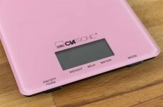 Clatronic KW 3626 Üveg konyhaimérleg - rózsaszín Konyhai termékek - Konyhai mérleg - 359630