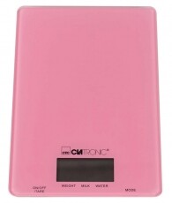 Clatronic KW 3626 Üveg konyhaimérleg - rózsaszín Konyhai termékek - Konyhai mérleg - 359630