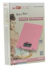 Clatronic KW 3626 Üveg konyhaimérleg - rózsaszín Konyhai termékek - Konyhai mérleg - 359630