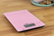 Clatronic KW 3626 Üveg konyhaimérleg - rózsaszín Konyhai termékek - Konyhai mérleg - 359630