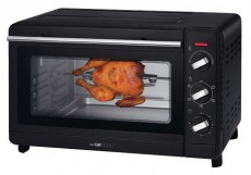 Clatronic MBG 3728 Mini sütő - fekete Konyhai termékek - Sütő-főzőlap, tűzhely (szabadonálló) - Mini sütő / mini grill / mini konyha - 360125