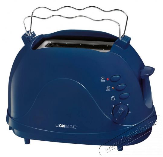 Clatronic TA 3565 kenyérpirító - kék Konyhai termékek - Konyhai kisgép (sütés / főzés / hűtés / ételkészítés) - Kenyérpirító - 347937