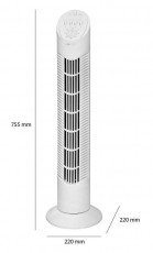 Clatronic T-VL 3546 oszlop ventilátor Háztartás / Otthon / Kültér - Ventilátor / Légkondicionáló - Álló / padló ventilátor - 347942