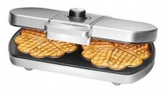 Clatronic WA3607 dupla gofrisütő Konyhai termékek - Konyhai kisgép (sütés / főzés / hűtés / ételkészítés) - Melegszendvics / gofri sütő - 322180