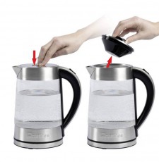 Clatronic WK 3501 G vízforraló üveg Konyhai termékek - Vízforraló / teafőző - 360609