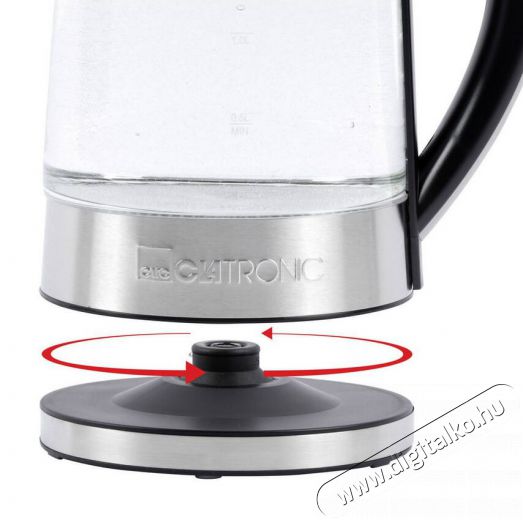 Clatronic WK 3501 G vízforraló üveg Konyhai termékek - Vízforraló / teafőző - 360609