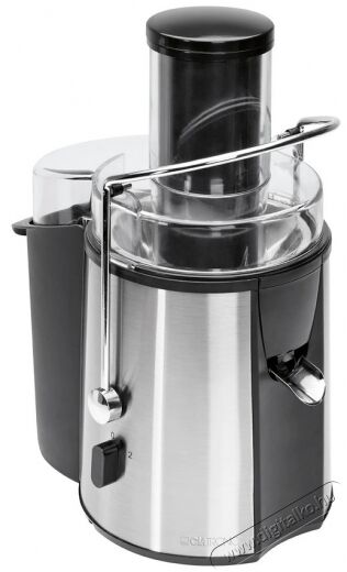 Clatronic AE 3532 Gyümölcscentrifuga - fekete/inox Konyhai termékek - Konyhai kisgép (előkészítés / feldolgozás) - Gyümölcs centrifuga / prés - 360518