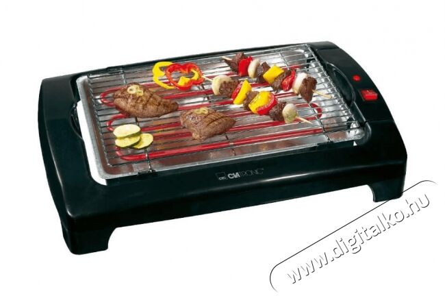 Clatronic BQ 2977N asztali grill Konyhai termékek - Konyhai kisgép (sütés / főzés / hűtés / ételkészítés) - Kontakt grill sütő / sütőlap - 347859