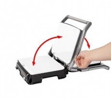 Clatronic KG 3571 kontaktgrill Konyhai termékek - Konyhai kisgép (sütés / főzés / hűtés / ételkészítés) - Kontakt grill sütő / sütőlap - 347899