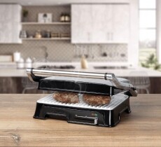 Clatronic KG 3571 kontaktgrill Konyhai termékek - Konyhai kisgép (sütés / főzés / hűtés / ételkészítés) - Kontakt grill sütő / sütőlap - 347899