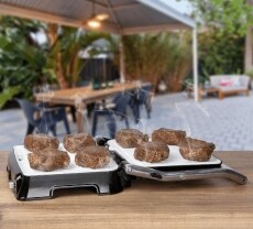 Clatronic KG 3571 kontaktgrill Konyhai termékek - Konyhai kisgép (sütés / főzés / hűtés / ételkészítés) - Kontakt grill sütő / sütőlap - 347899