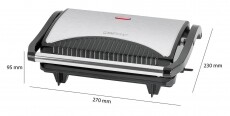 Clatronic MG 3519 mini kontaktgrill Konyhai termékek - Konyhai kisgép (sütés / főzés / hűtés / ételkészítés) - Kontakt grill sütő / sütőlap - 347912