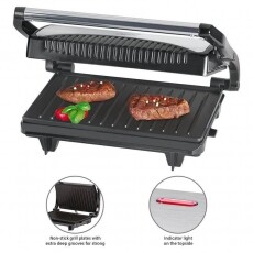 Clatronic MG 3519 mini kontaktgrill Konyhai termékek - Konyhai kisgép (sütés / főzés / hűtés / ételkészítés) - Kontakt grill sütő / sütőlap - 347912