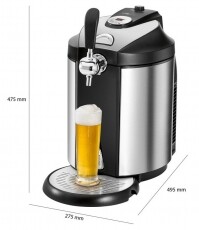 Clatronic BZ 3740 sörcsap Konyhai termékek - Konyhai kisgép (sütés / főzés / hűtés / ételkészítés) - Konyhai különlegesség - 353418