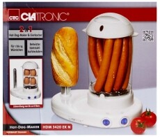 Clatronic HDM 3420 Hotdog készítő Konyhai termékek - Konyhai kisgép (sütés / főzés / hűtés / ételkészítés) - Konyhai különlegesség - 360542